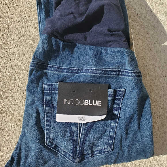 Maternity Jeans NEW Pull On - Picture 2 of 10